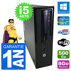 PC HP ProDesk 400 G1 SFF Intel i5-4570 RAM 8Go Disque Dur 500Go Windows 10 Wifi - Occasion