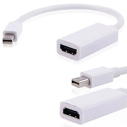 ADAPTATEUR MINI DISPLAY PORT VERS HDMI POUR APPLE MAC MACBOOK PRO-AIR