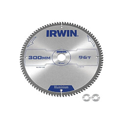 IRWIN Lame de scie circulaire aluminium 300x30x2,5 mm 96 dents