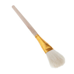 Brosse En Bois Cheveux Doux Balayage Vadrouille Feuille D'or Balayage Artisanat Sweeper D 20.5x3cm