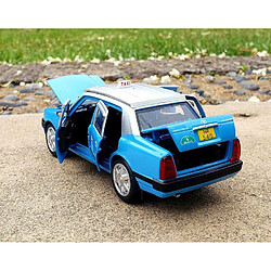 Universal 1: 32 Toyota Crown Die Casting Alliage Métal Hong Kong Taxi Taxi Collection Car Model Draw Echo Light Toy Car | Die Casting Toy Car(Bleu) pas cher