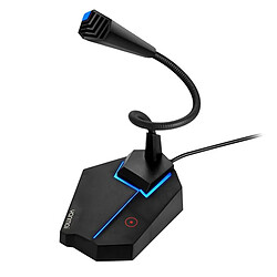 Yonis Microphone USB Gaming RGB Haute Sensibilité