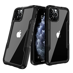 Coque en TPU + acrylique hybride, antichoc noir noir pour votre Apple iPhone 13 Pro 6.1 pouces