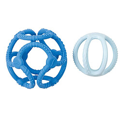 Acheter Set de 2 balles en Silicone bleu - Nattou