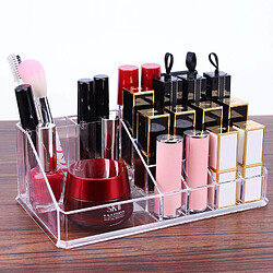 Avis Universal Gros rouge à lèvres organisateur cristal plastique transparent tissu de maquillage boîte vernis à ongles affichage rack conteneur cosmétiques |