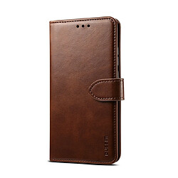 Wewoo Housse Coque Pour Galaxy Note 8 GUSSIM Business Style Étui en cuir à rabat horizontal avec support et fentes cartes et portefeuille marron