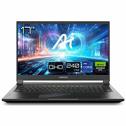 Ordinateur Portable Gigabyte AORUS 17X AXG-64ES665SH 17,3" 32 GB RAM 2 TB SSD NVIDIA GeForce RTX 4080