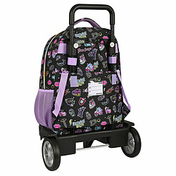 Avis Cartable à roulettes Monster High Creep Noir 33 X 45 X 22 cm