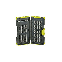 Coffret antichocs RYOBI 40 embouts de vissage - porte-embouts RAK40SD