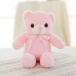 Universal 32 cm Luminus LED Light Farmed en peluche en peluche ours typink