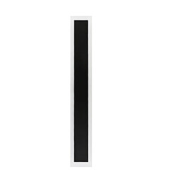 NETTLIFE Applique Extérieure LED : 50cm Applique Intérieure Longue 10W Applique Mur Noir 3000K Lampe Extérieure Moderne IP65