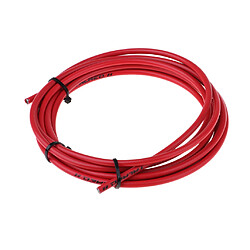 Avis cable de frein velo ligne de conduite tube cache-câble avec 6 embouts rouge