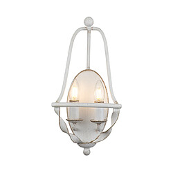 Elstead Lighting Bougie Applique Murale Blanc Antique