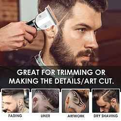 Universal Épingles à cheveux rechargeables multifonctionnelles Hommes Rasoir électrique sans fil imperméable Barbe Nez Oreilles Rasoir Cheveux Discount |(Le noir) pas cher