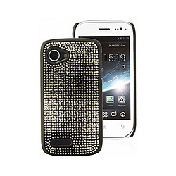 Mocca Coque strass uni gris Wiko Cink Slim / Slim 2