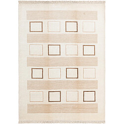 Vidal Tapis de laine 244x178 beige Darya