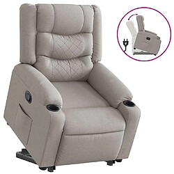 Avis vidaXL Fauteuil inclinable gris nuage tissu