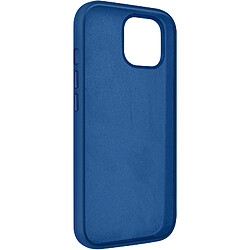 Moxie Coque pour iPhone 15 Semi-rigide Intérieur Microfibre Bords Surélevés Bleu Nuit