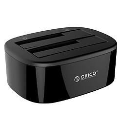 Wewoo Boitier disque dur Station d'accueil pour USB 3.0 SATA HDD / SSD 2 baies 6228US3 2,5 / 3,5 pouces