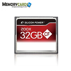 Kingston Silicon Power CompactFlash Professional 32 Go 200x