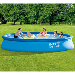 INTEX Piscine avec système de filtration Easy Set 457x84 cm