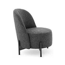 SAMOA SALON Fauteuil tissu Fauteuil EBE Anthracite