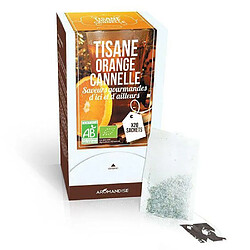 Aromandise Tisane orange et cannelle biologique - 20 sachets