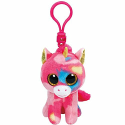 Ludendo Peluche porte-clés Ty Beanie boo's : Fantasia la licorne