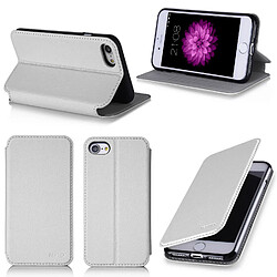 Xeptio Etui APPLE iPhone 7 / iPhone 8 4,7 pouces luxe blanc avec stand