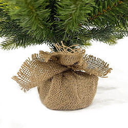 Mobili Rebecca Arbre De Noël Artificiel Petit Sapin Vert 60 Cm Avec 80 Branches Base Yuta