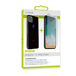 Avis Muvit Bundle protège-écran et protège-caméra pour Apple iPhone 11 Pro Max Anti-rayure Transparent