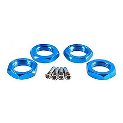 Avis Moyeux De Roue 17mm Hex Nuts Threadlocks Kit 5353 For Tra-xxas E-Revo Blue