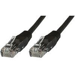 Disney U/UTP CAT5e 0.3M Black PVC Unshielded Network Cable, PVC, 4x2xAWG 24 CU, 0.3 Meter