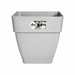 Pot Elho Ø 36 cm Gris Plastique Carré Moderne