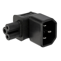 Adaptateur De Prise De Convertisseur De Prise électrique à Angle Droit IEC 320 C14 à C5