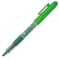 Marqueur fluorescent Pilot V Light Vert 12 Unités