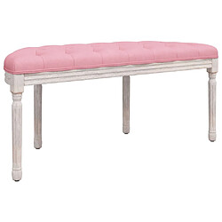 Acheter vidaXL Banc Rose 110,5x45x49 cm Velours