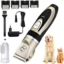 Tondeuse pour Chien et Chat Animaux Professionnelle Electrique Silencieuse Sans Fil Tondeuse a Chien Poil Laineux Long Pas Cher