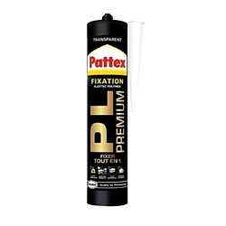 Colle fixation Pattex PL Premuim crystal