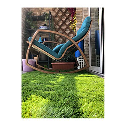 Seegreen Gazon artificiel en rouleau 4m x 1m (Lot de 5) Hauteur 35 mm.