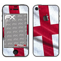 atFoliX Film décoratif ``Angleterre`` Pour Apple iPhone 4/4S Import Allemagne