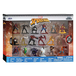 Jada Toys Marvel - Pack 18 figurines Diecast Nano Metalfigs Wave 8 4 cm