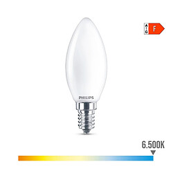 Acheter Lampe LED Philips Bougie Blanc F 40 W 4,3 W E14 470 lm 3,5 x 9,7 cm (6500 K)