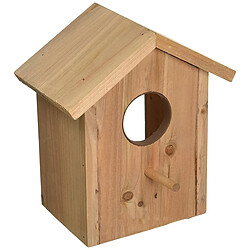 Avis Universal Extérieur Nid d'oiseau Articles de décoration de cour Fenêtre Cage d'oiseau en bois Nidbox Maison de famille