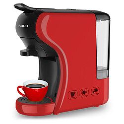 Machine à café multi-capsules 3 en 1, 0,6L - SOGO CAF-SS-5675-R