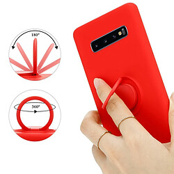 Cadorabo Coque Samsung Galaxy S10 PLUS Etui en Rouge pas cher