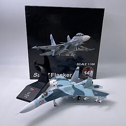 Avis 1: 100 Sukhoi Su-27 Avion de Chasse En Métal Modèle Avion Jouet à Collectionner Cadeau