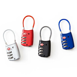 Justgreenbox Cadenas pour porte-bagages accepté par la TSA de Master Lock, Bleu