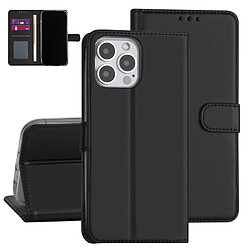 Etui Porte cartes pour iPhone 13 Pro Max -noir