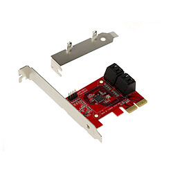 Avis Kalea-Informatique Carte Contrôleur PCIe 3.0 2x 4 ports SATA pour HDD SSD et PM ASM1164